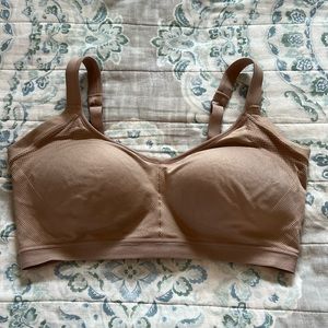 Warners Bra No Underwire Large Nude